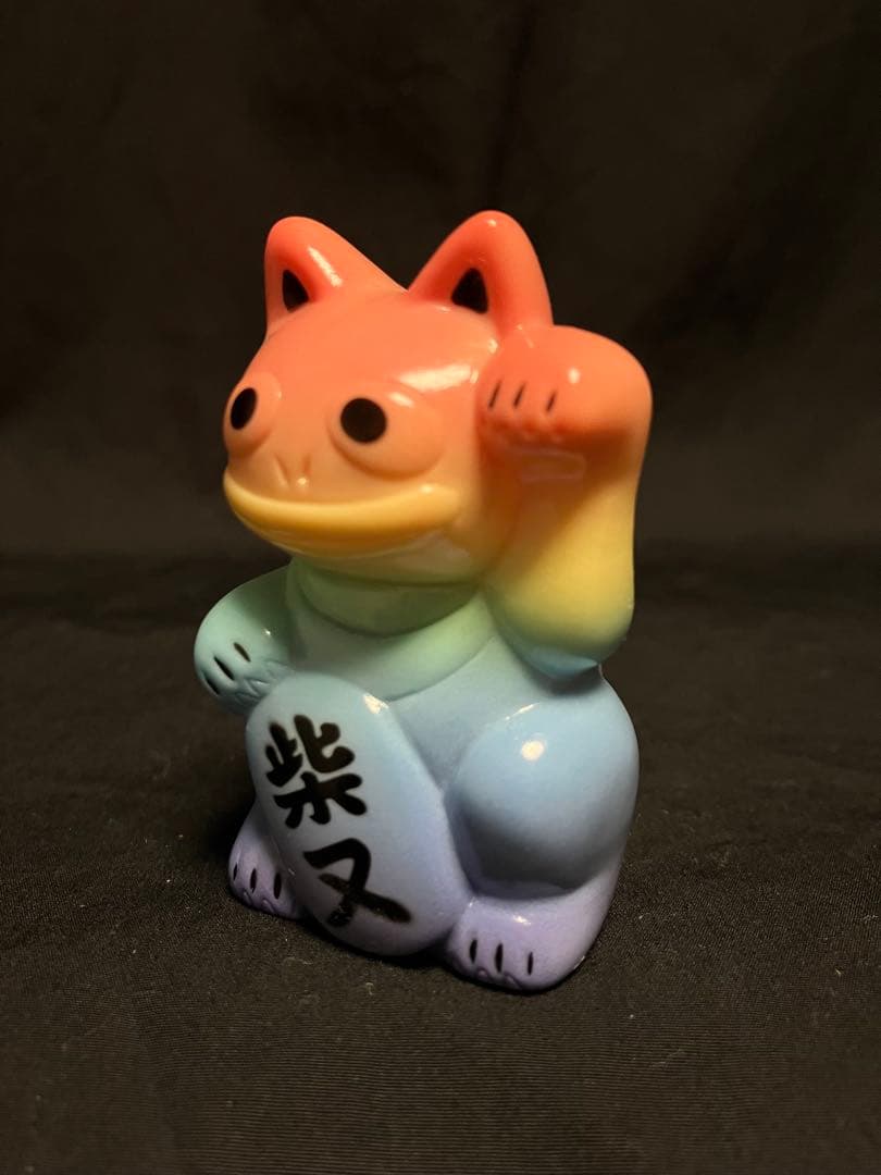 REALHEAD 招きウナギ猫 茶色いブラウン しぇふ染め