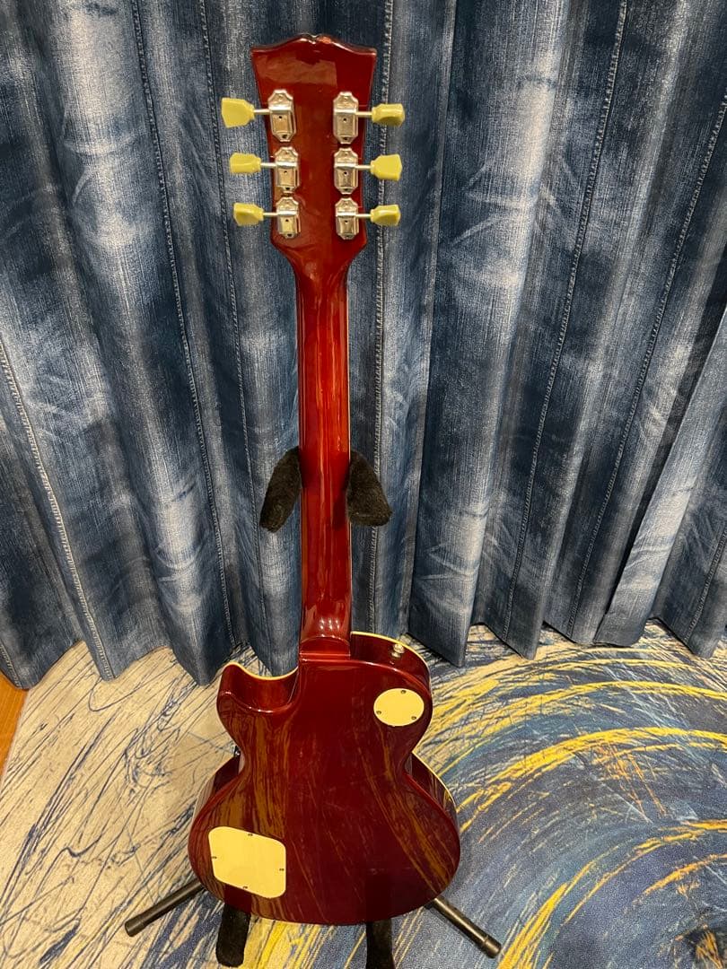 くさっぽバリトラ極上杢　ギブソンバーストレプリカ　レスポール　3.65kg