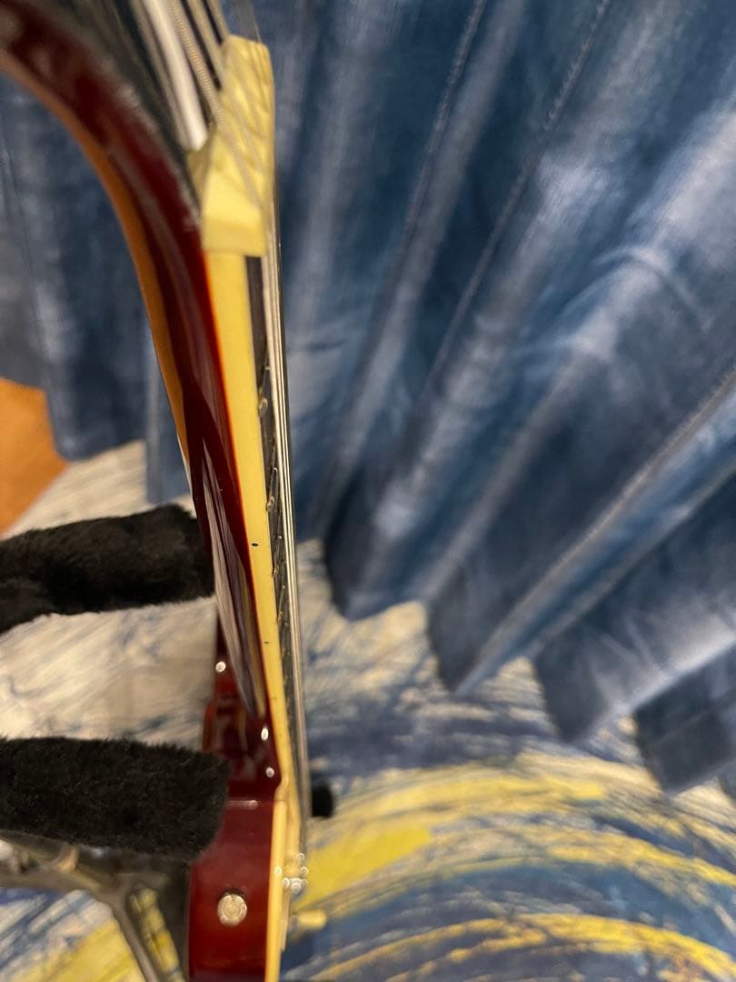 くさっぽバリトラ極上杢　ギブソンバーストレプリカ　レスポール　3.65kg