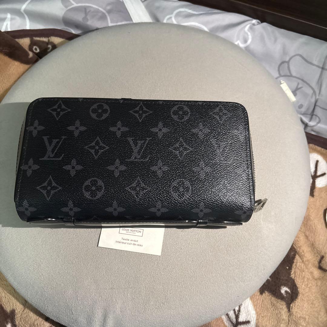 し*や様 Louis Vuitton ブラック 長財布 M60017