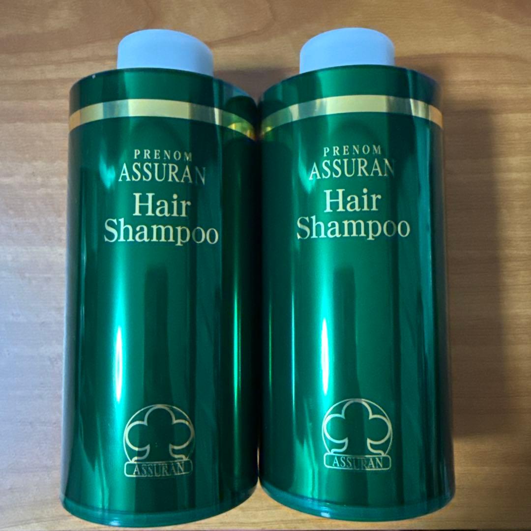 アシュラン ヘアシャンプー280ml箱なし・ポンプなし2本セット