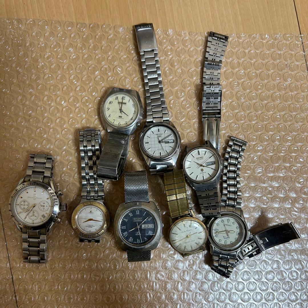 腕時計　8点まとめ売り　SEIKO CITIZEN ORIENT など