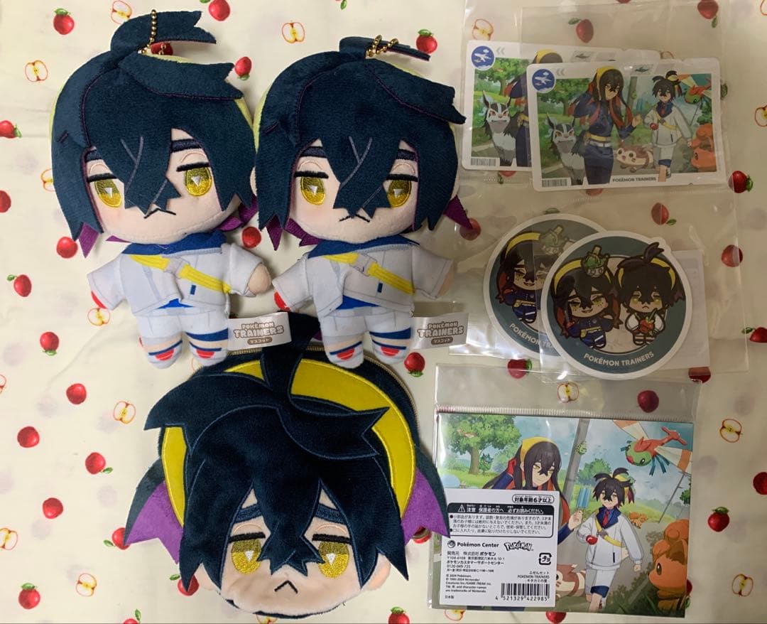 スグリ　セット　ぬいぐるみ　マスコット　ふせん　ステッカー