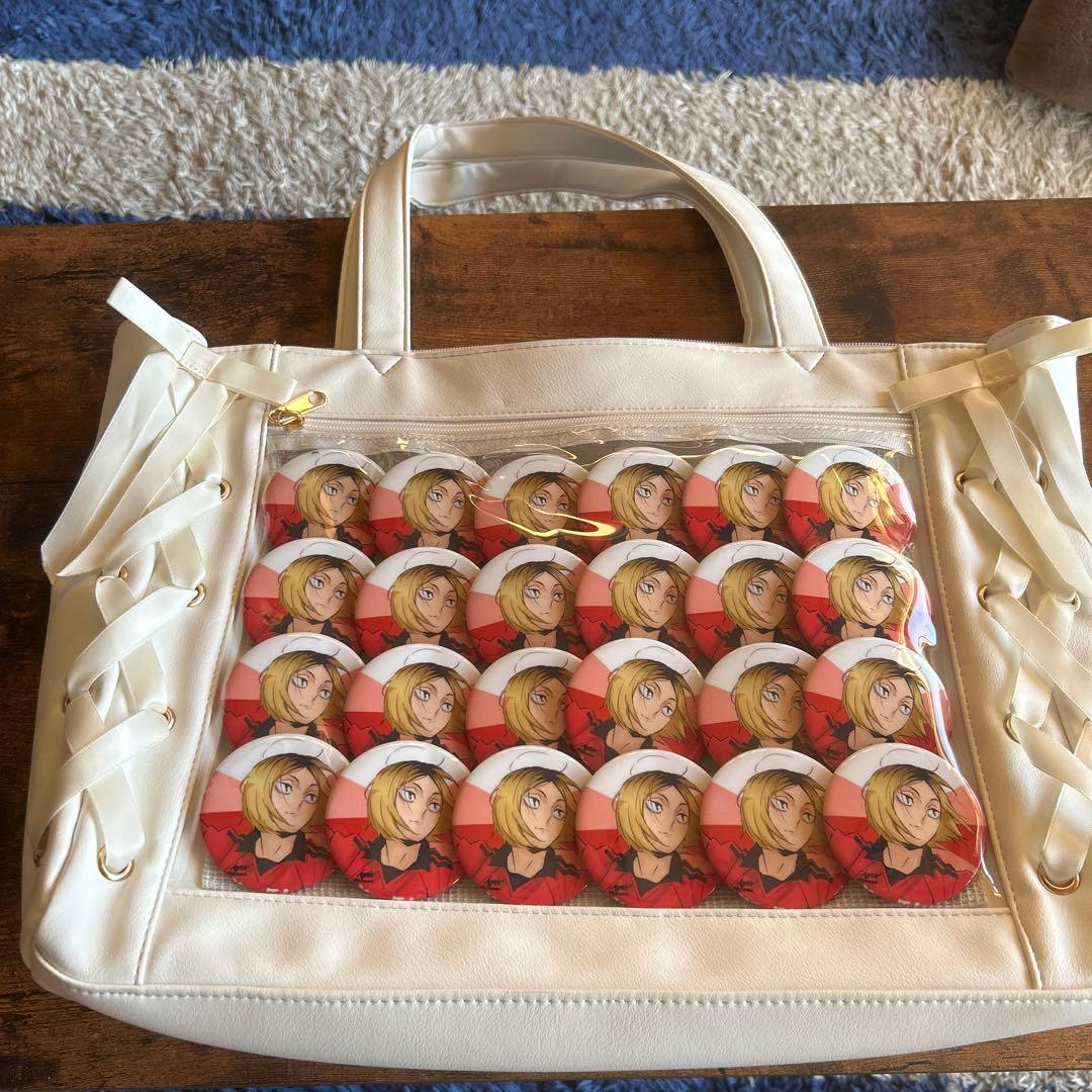 孤爪研磨　缶バッチ　10th 痛バ　痛バック　まとめ売り　WEGO A4