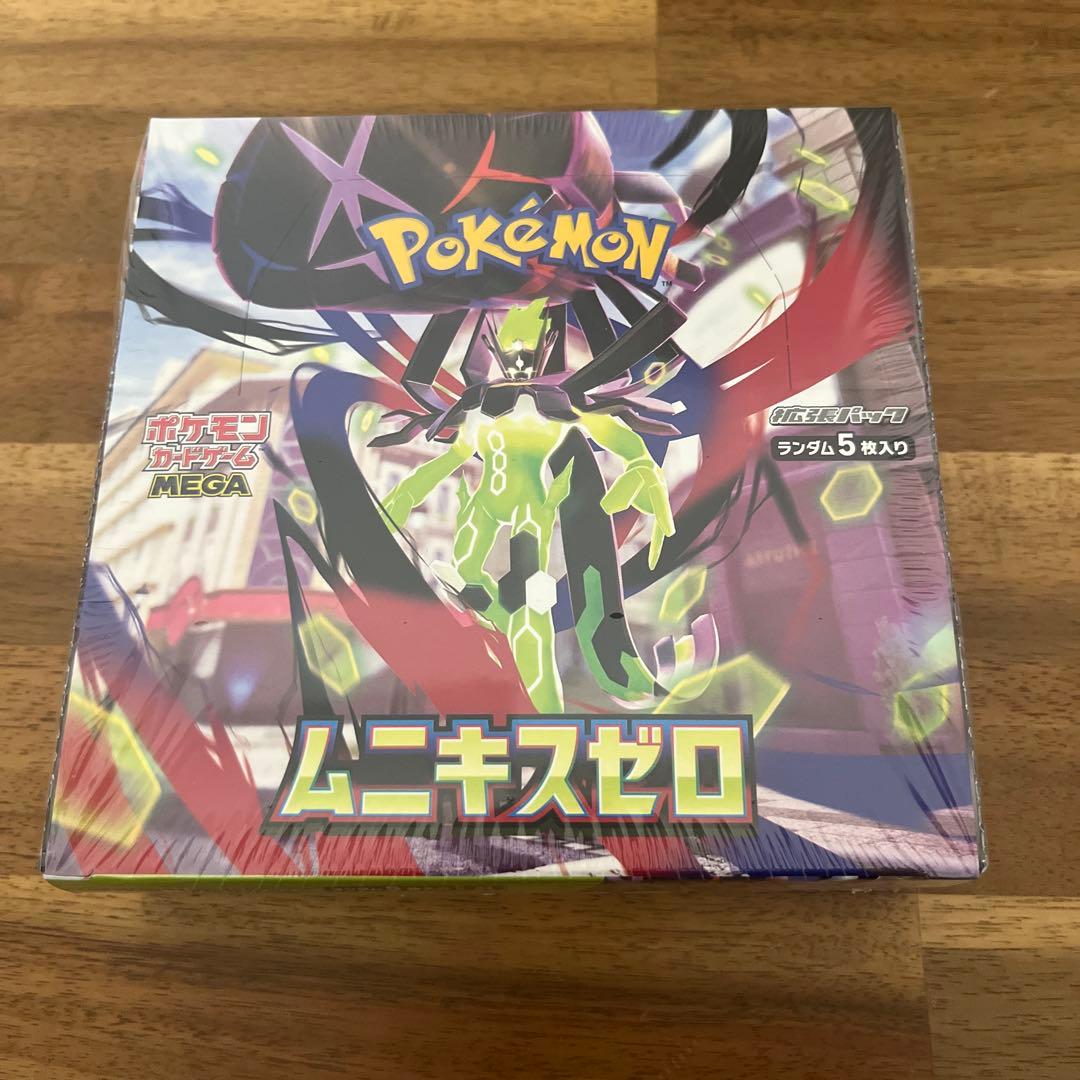【新品未開封】ポケモンカードゲーム　MEGA　ムニキスゼロ　シュリンク品　1箱