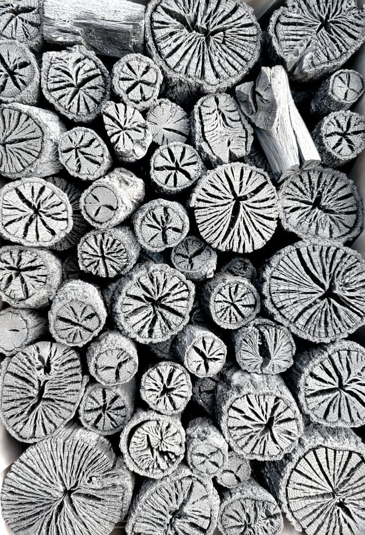 ニキア【 愛媛産 】切れ端５.５㎏ クヌギ炭　2箱セット