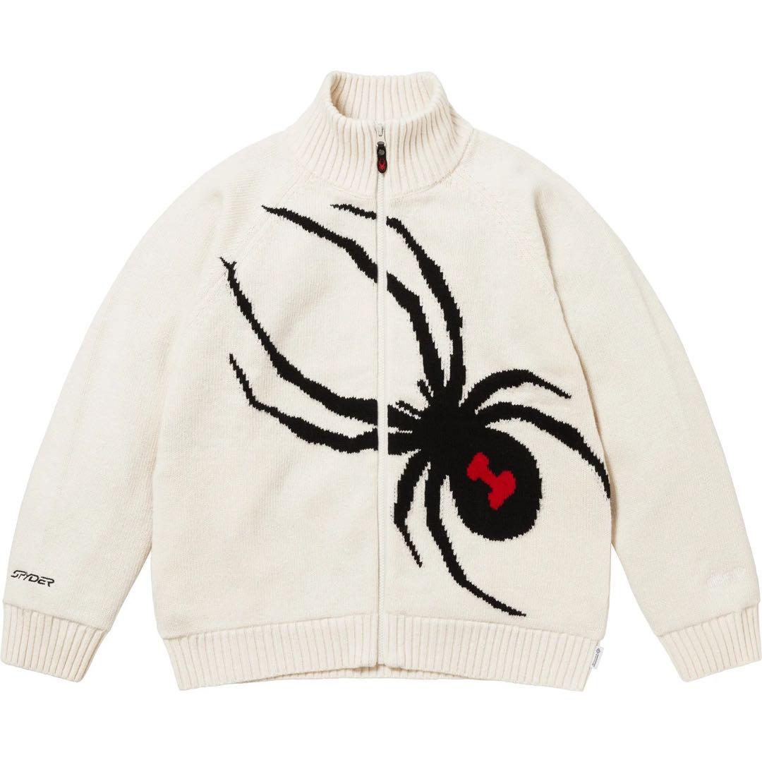 Supreme Spyder Zip Up Sweater XL 試着のみ