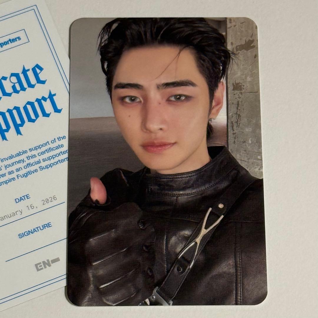 ENHYPEN ソンフン 献血 トレカ 日本赤十字社 コラボ キャンペーン