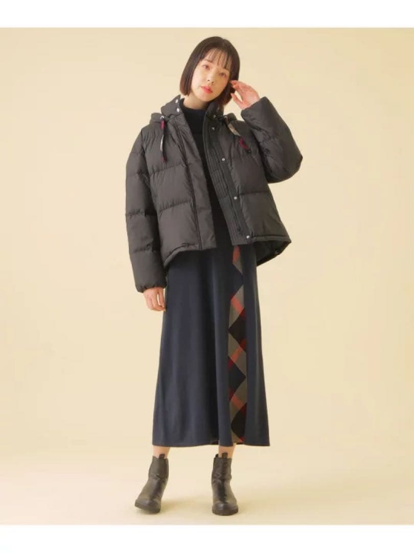 【新品】【セール】フード付きショートダウン CRESTBRIDGE