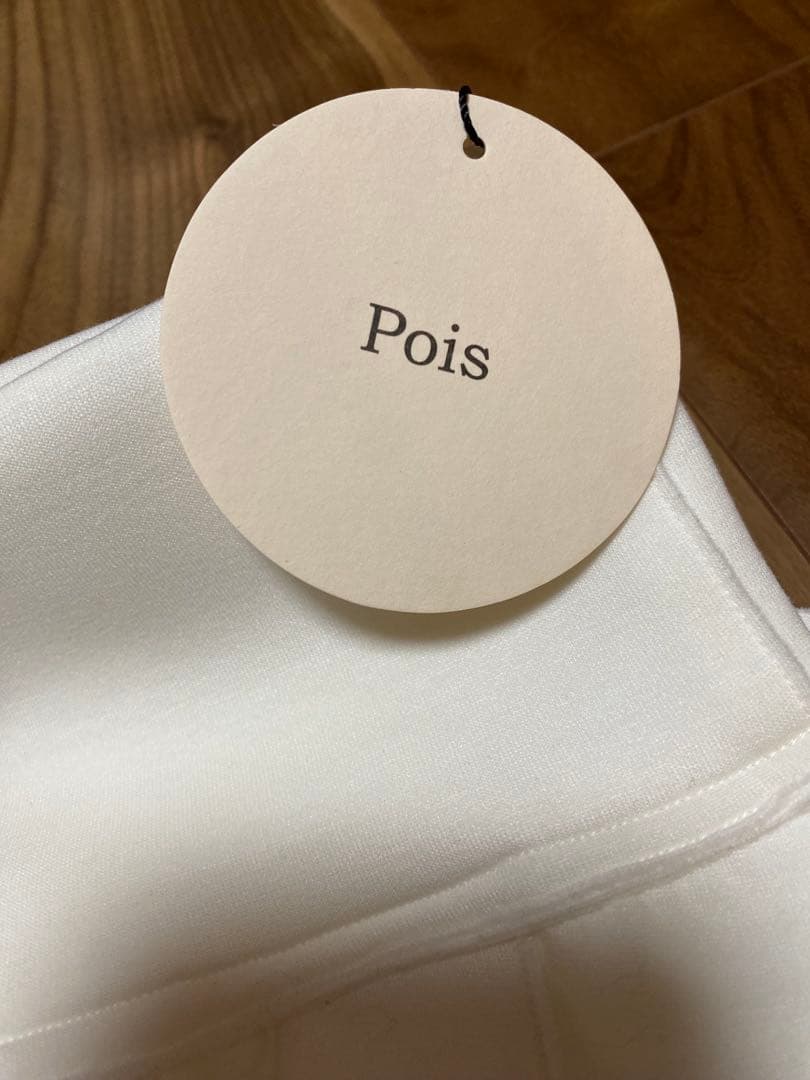 新品poisポワ button line skirt ホワイト M - メルカリ