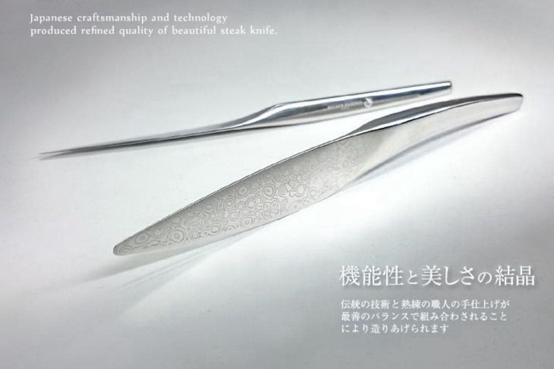 【新品未使用】龍泉刃物 ステーキナイフSK01 フォークFR01セット