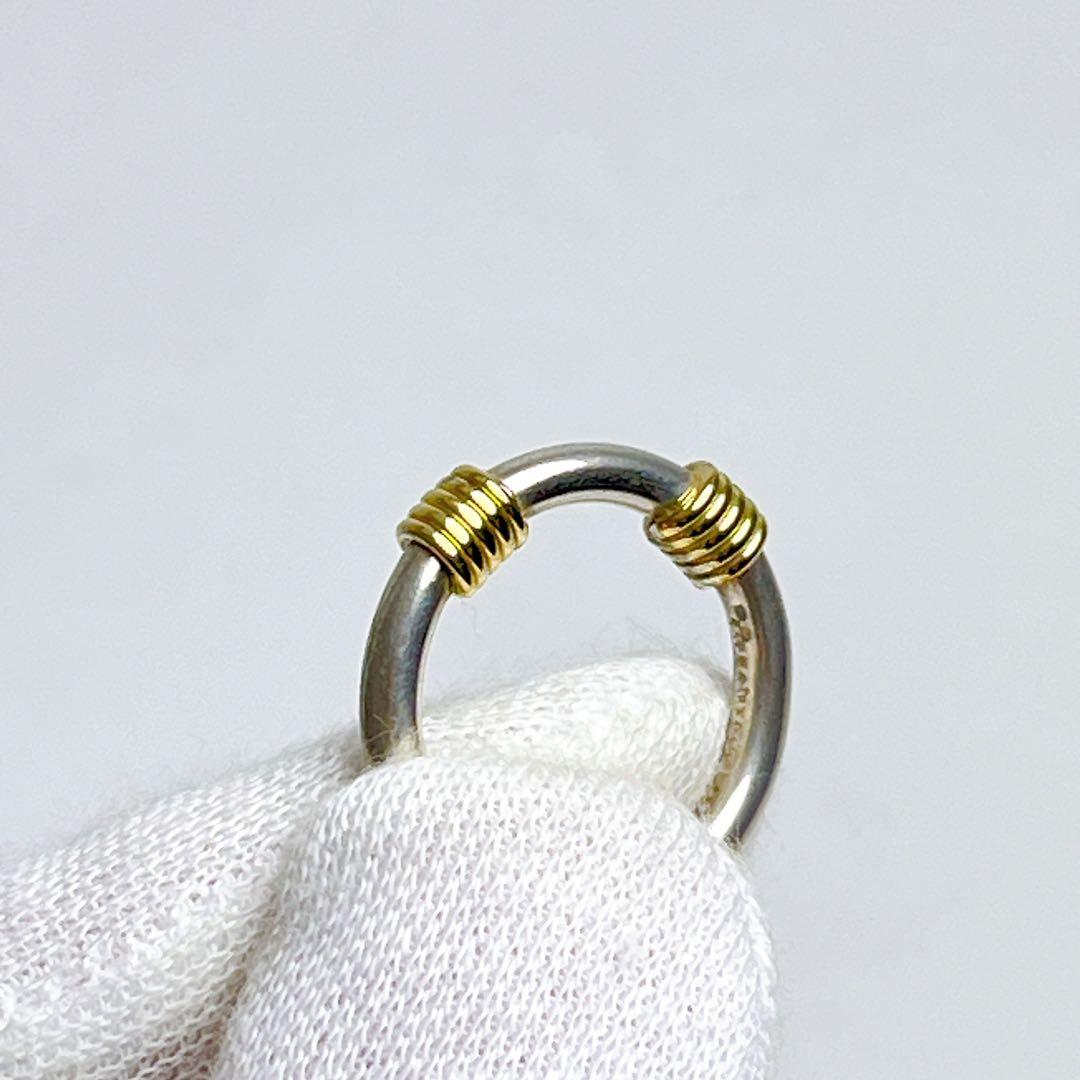 ティファニー バンドウィズ コイル コンビ リング 925 750 6号 - メルカリ