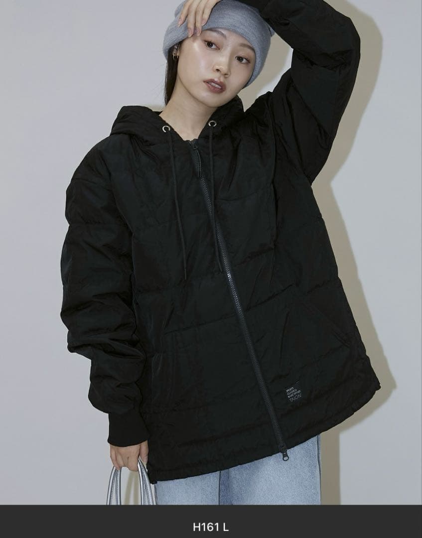 TAION/タイオン SC FRONT ZIP DOWN HOODIE　限定展開