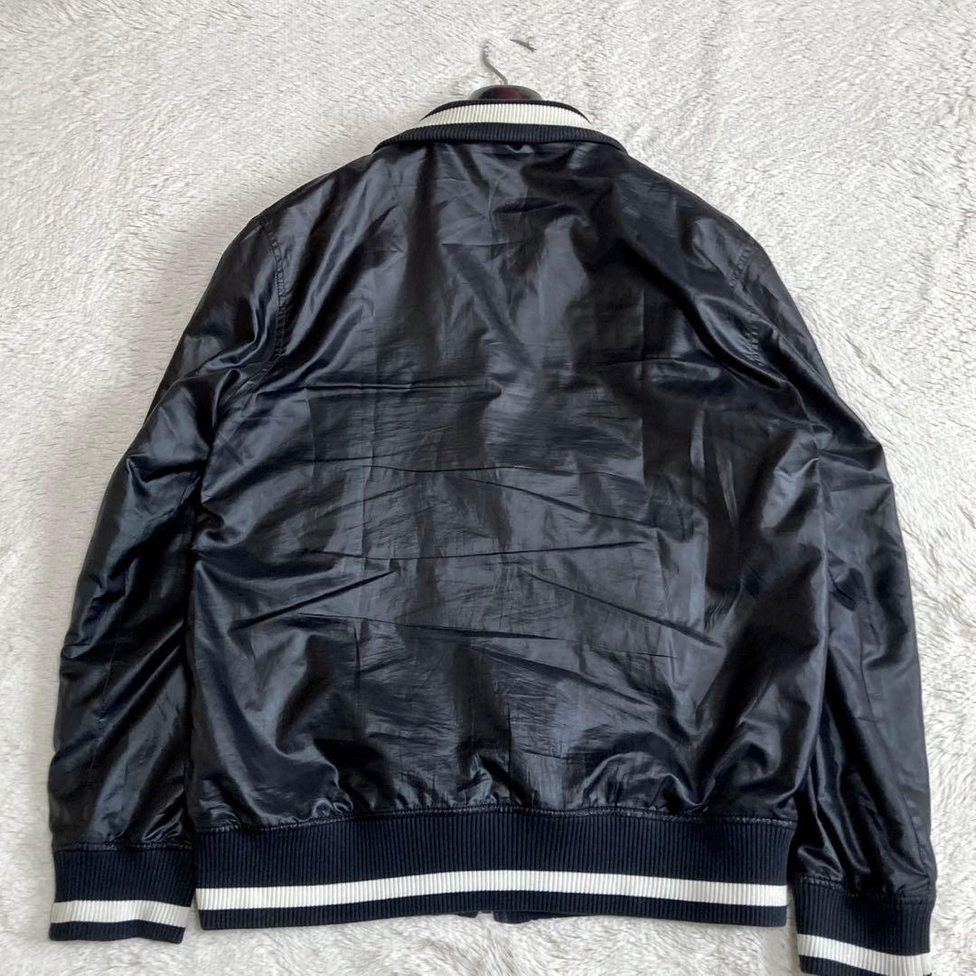 美品 バーバリーブラックレーベル リバーシブル スタジャン ブルゾン