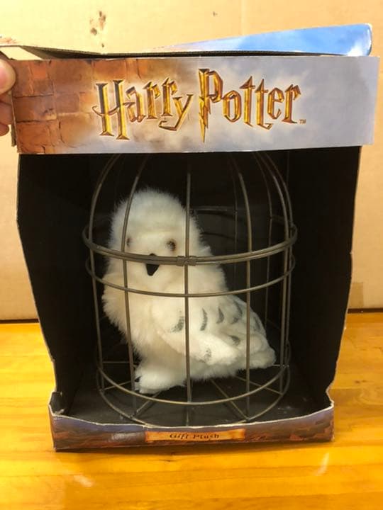 Harry Potter ヘドウィグ ぬいぐるみ 籠付き M109620441 - ぬいぐるみ