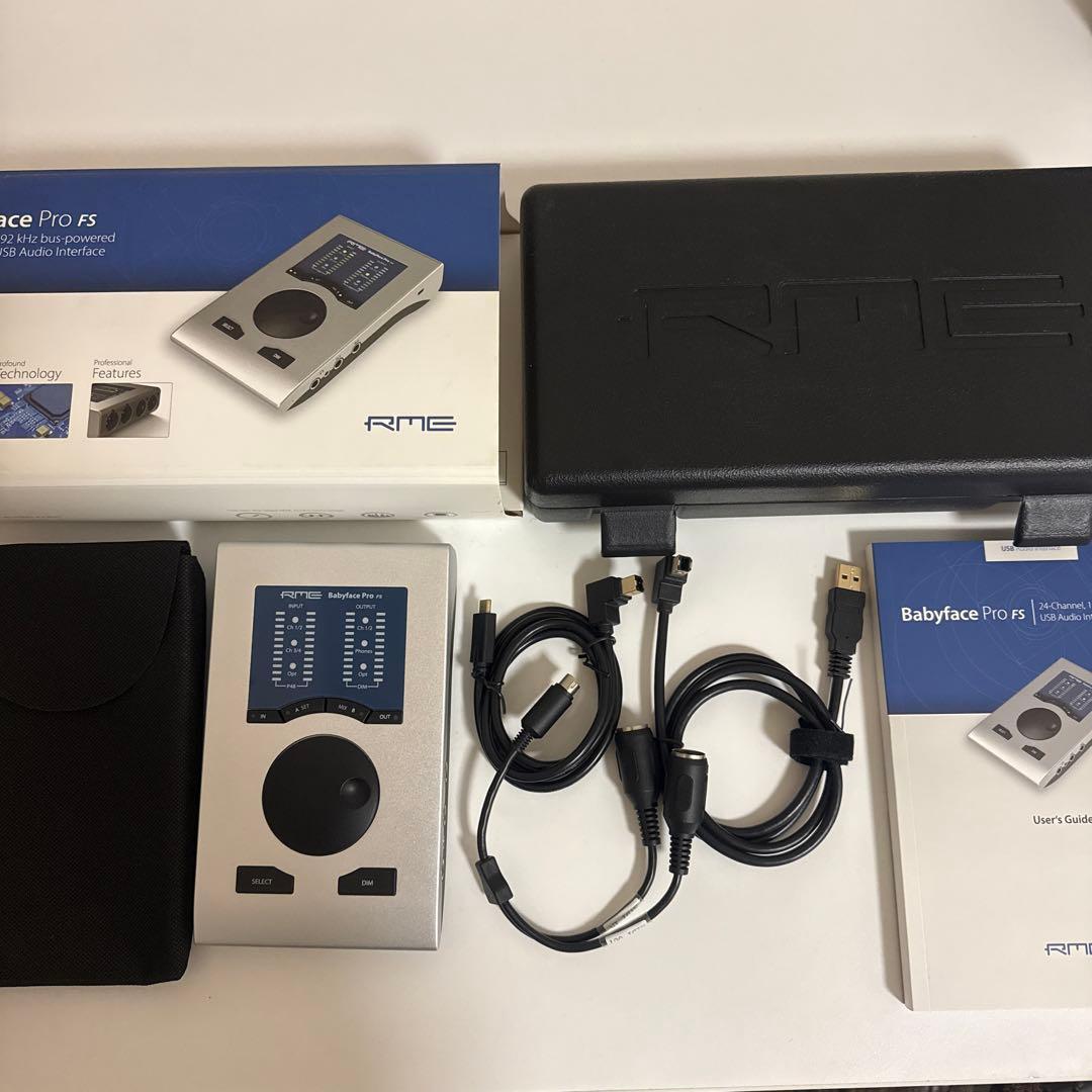 DTM・DAW RME Baabyface Pro FS ワンランク上のオーディオインターフェイス、Babyface Pro FSはDTM環境