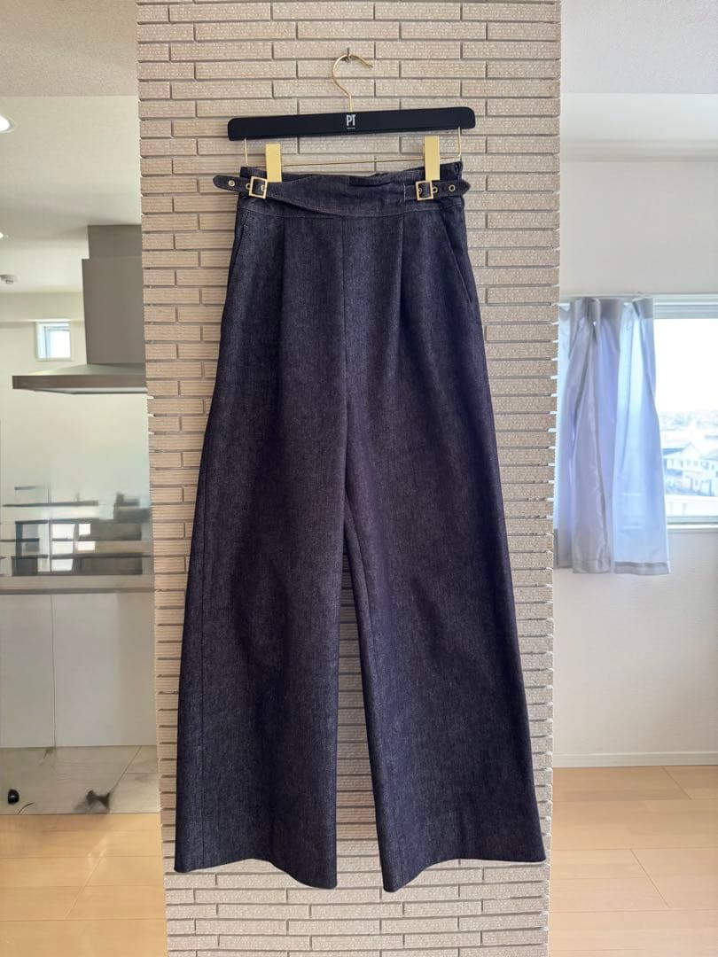 St.cecilia グルカデニムワイドパンツ✰︎36 - メルカリ