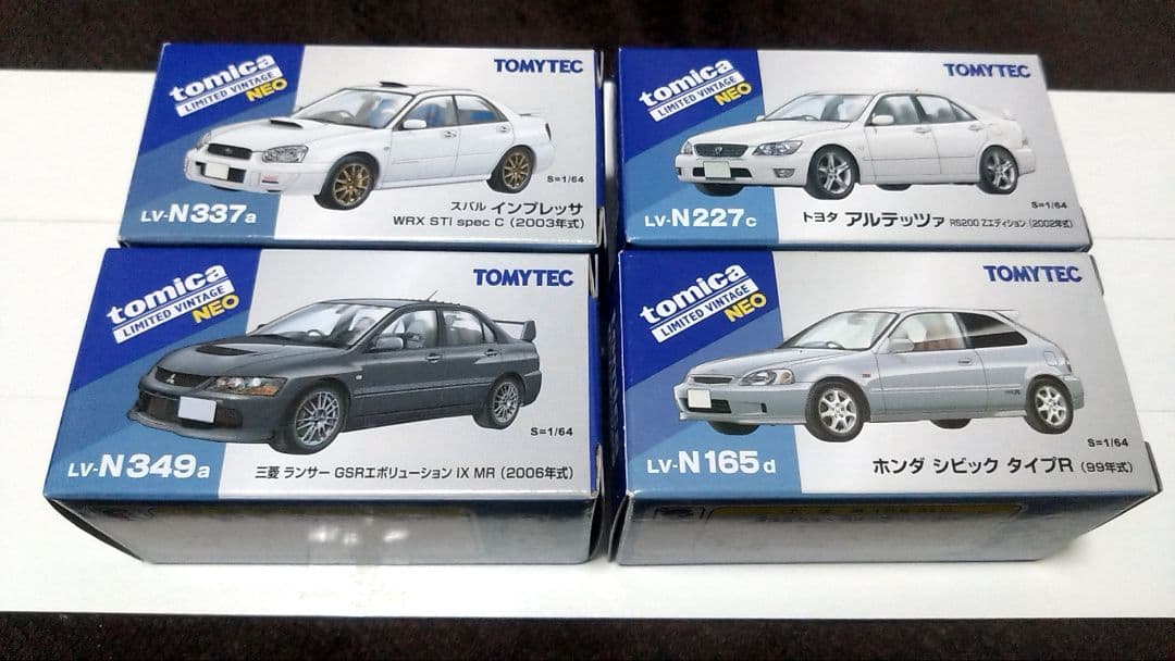 K*G様 トミカリミテッドヴィンテージ 4台セット