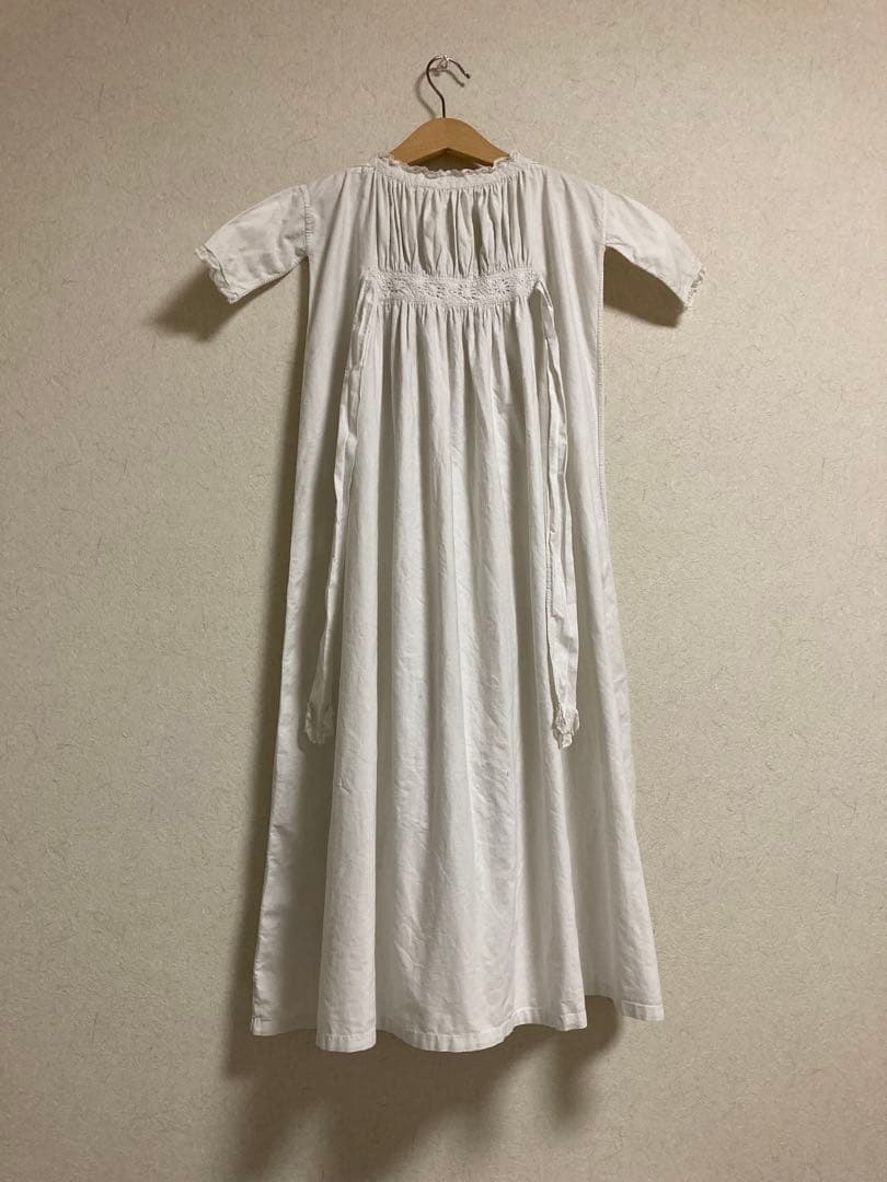 専用‼️フランスアンティーク　ベビードレス 洗礼式用 ロングドレス ベビードレス 子供服 Baptême | Brocante de La