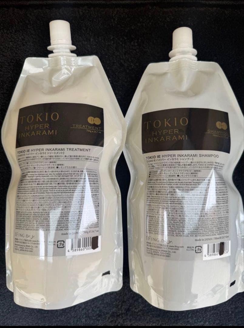 TOKIO HYPER INKARAMI シャンプー トリートメント 900g