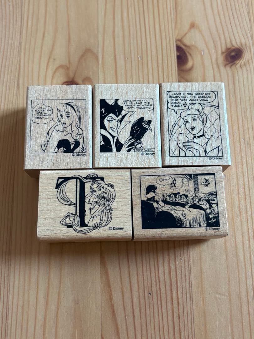 ディズニープリンセス スタンプ 5個セット - メルカリ