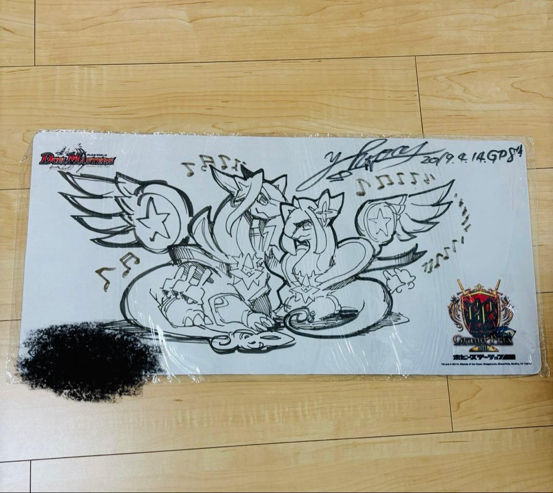 超希少　ラフルル　カラフルベル　自筆プレイマット　Yuukoo009先生