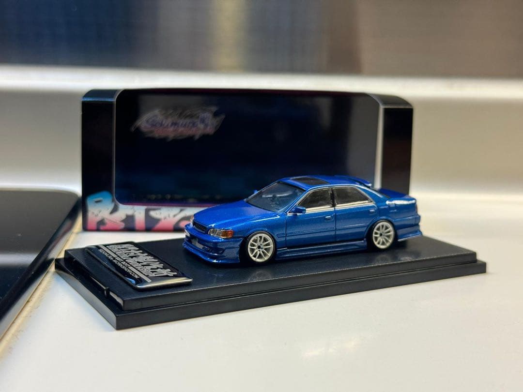 1/64 改 トヨタ JZX100 Chaser ST garage風 関村