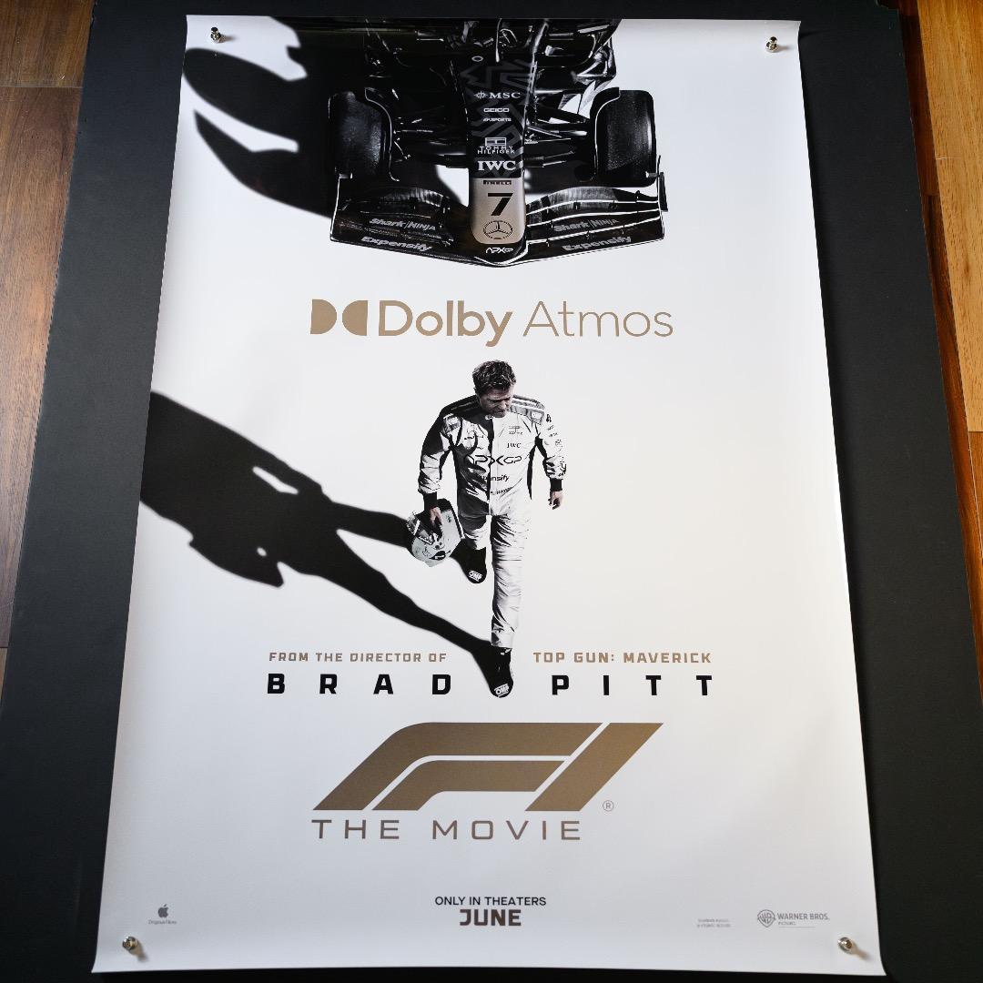 映画館用両面ポスター】F1/エフワン Dolby Atmos Ver. ブラピ - メルカリ
