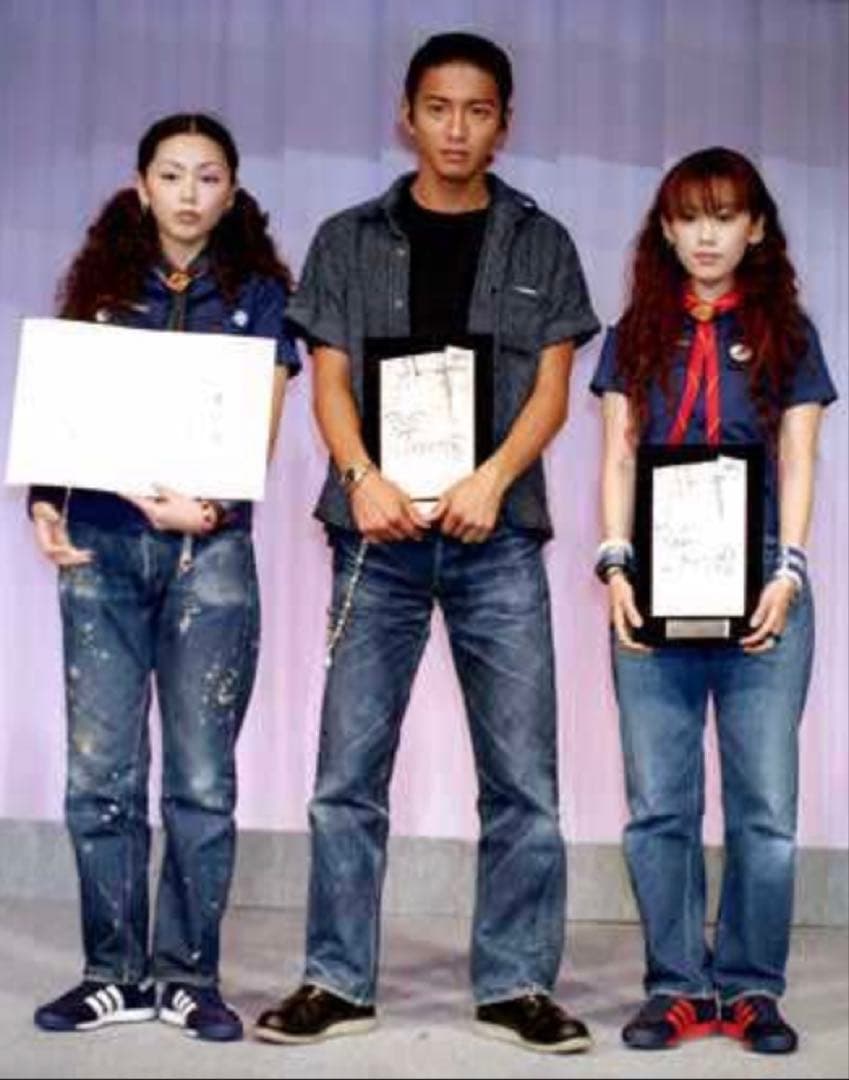 y*1様 ベストジーニストキムタク着同型同色BLUEBLUE半袖シャツGAIJI