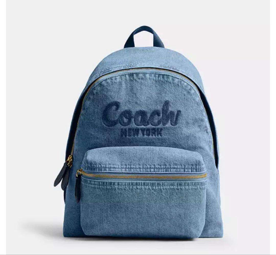 コーチ COACH カーゴ バックパック CAT43　SV/Blue