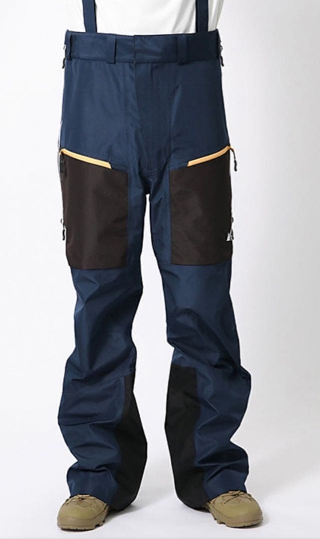 空*郎様 スノーピーク 3レイヤー グラフェンパンツ ビブパンツ Gore-Te