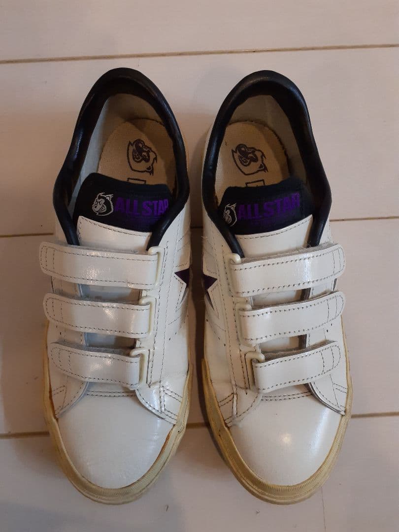 ALL STAR　convers　ワンスター限定モデル　ホワイト×パープル　26