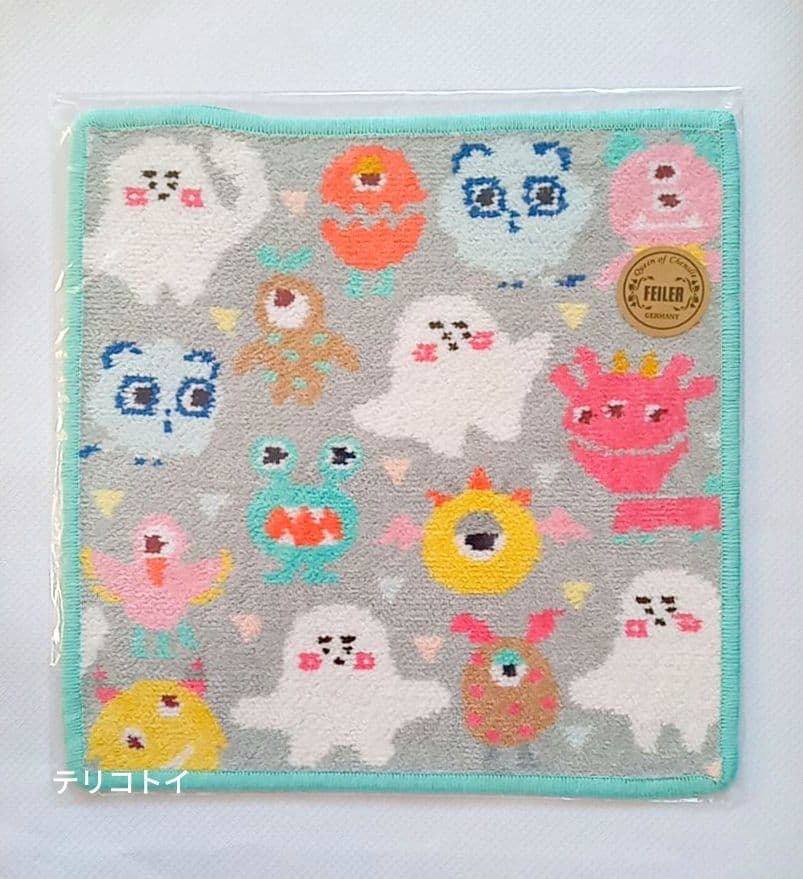 FEILER フェイラー ハンカチ シナぷしゅ リトルモンスター 新品