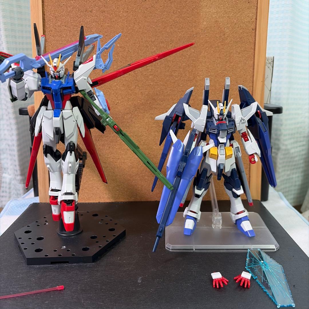 HGガンプラジャンク パーフェクト&アメイジングストライクフリーダムガンダム