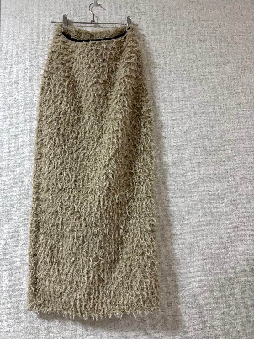 Eaphi FLUFFY TIGHT SKIRT ベージュ サイズ1 - メルカリ