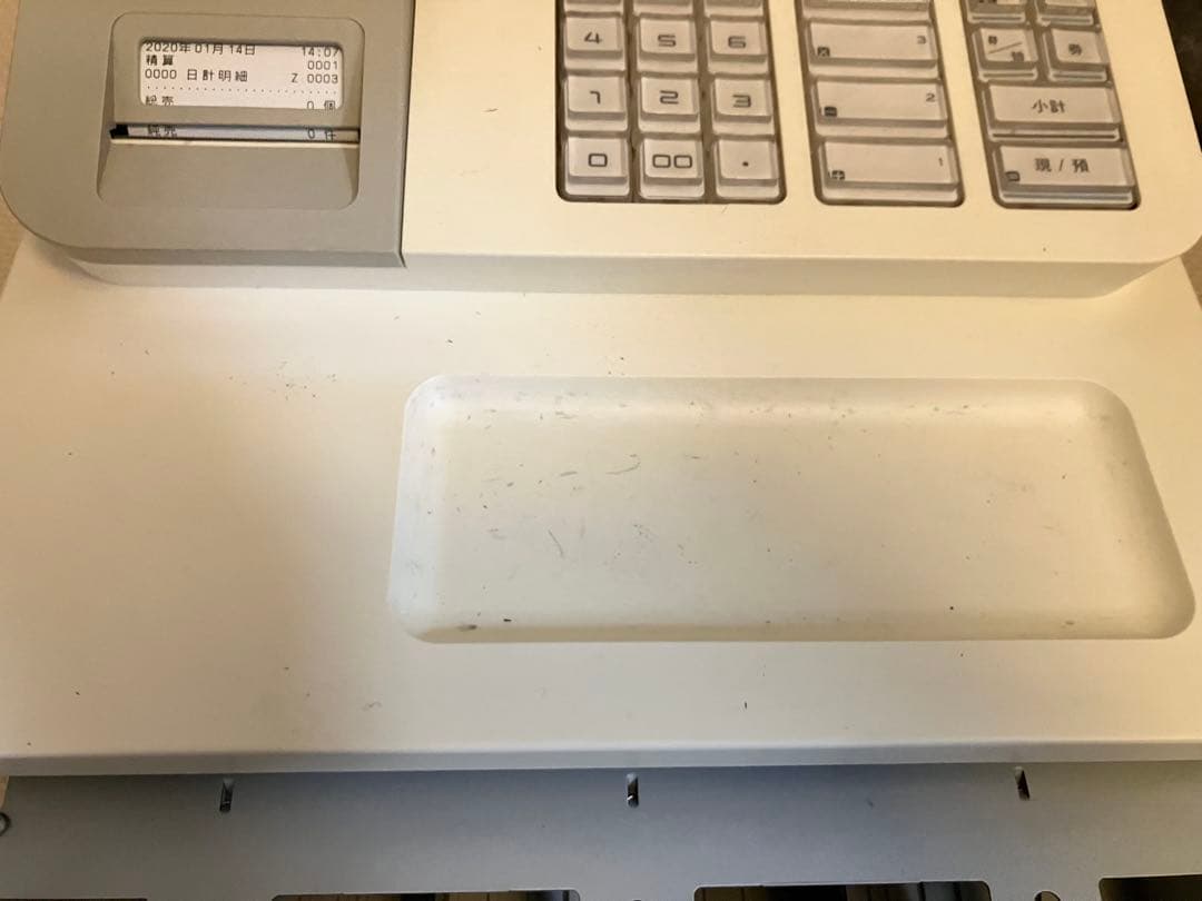 CASIO SE-G2-WE 電子レジスター ホワイト - メルカリ