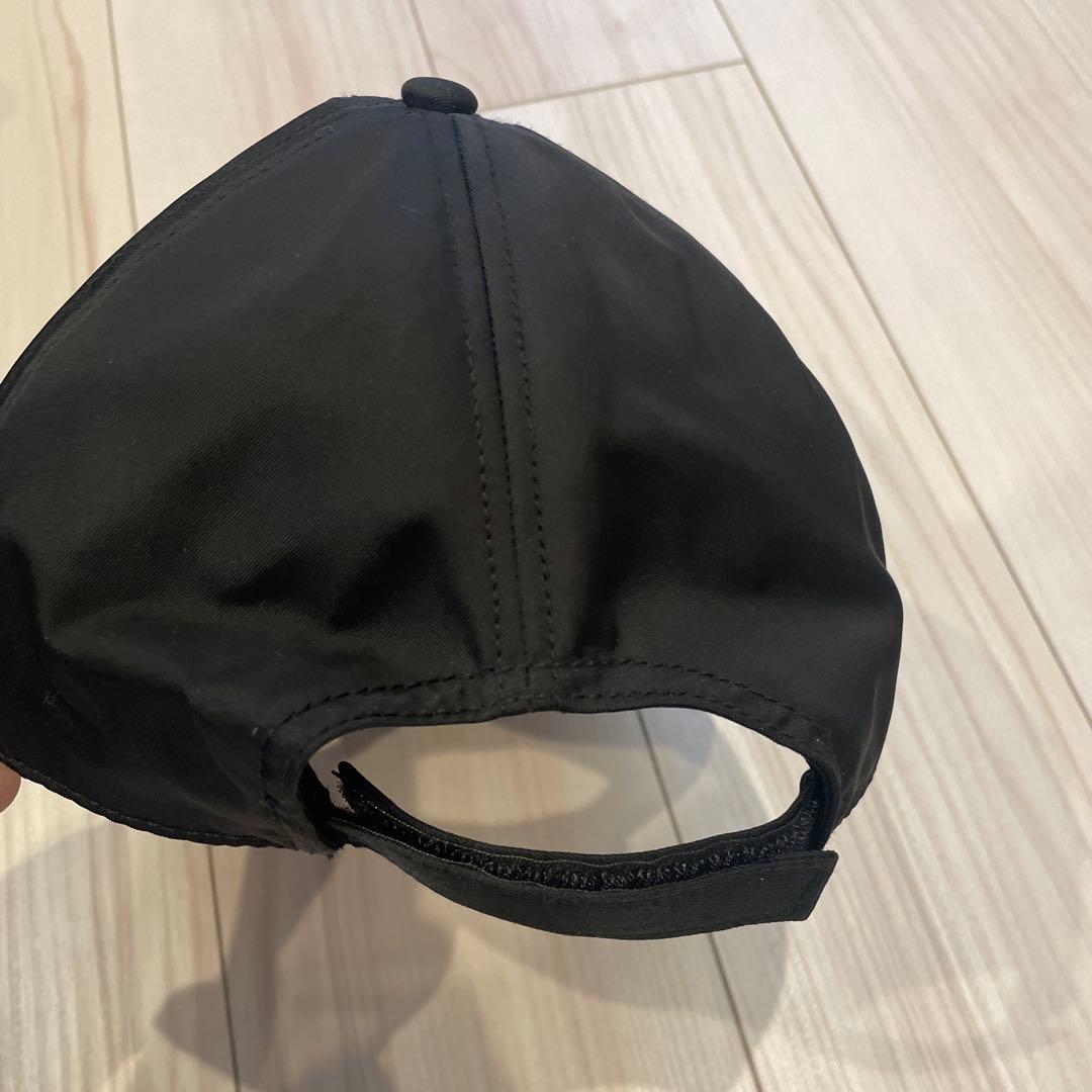 PRADA☆鑑定済ブラックナイロンキャップM 小澤美里着