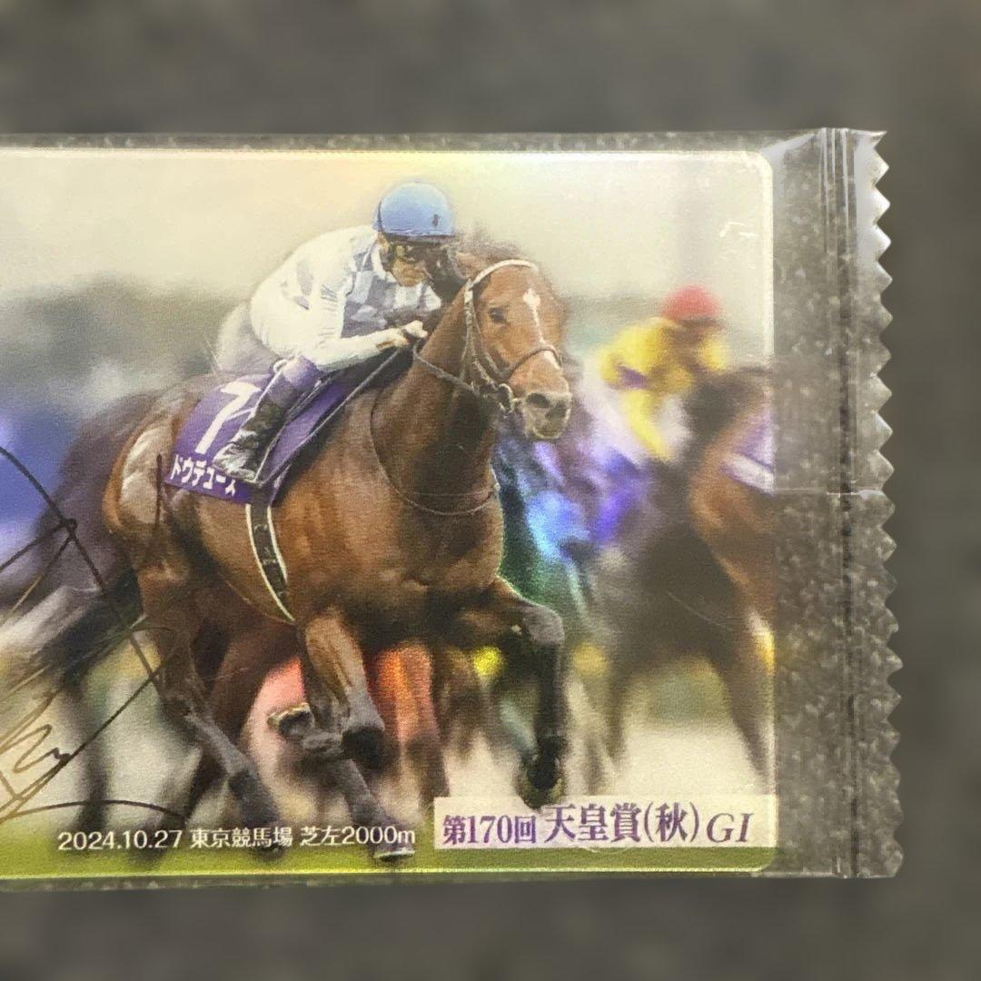 サラブレッドホースコレクション ドウデュース 武豊 金箔サイン - メルカリ