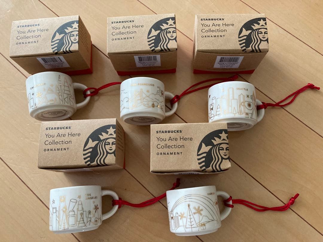 スターバックス☆You Are Here Collection 5個セット