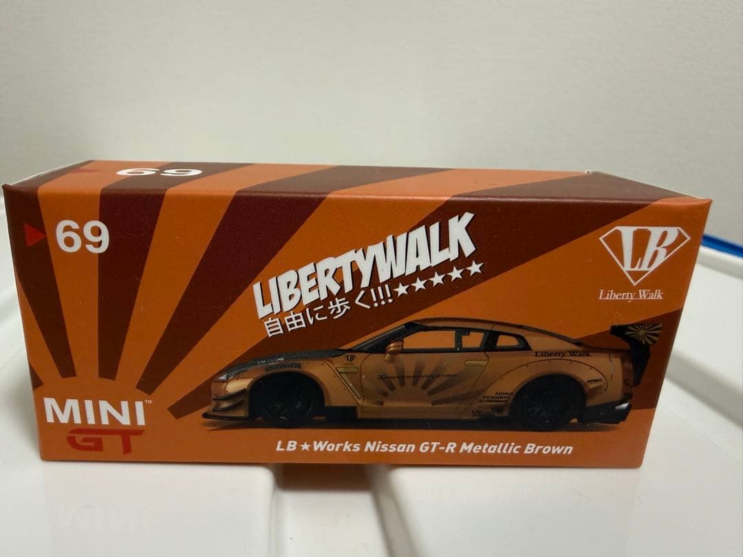 LIBERTY WALK LB☆Works GT-R メタリックブラウン - メルカリ