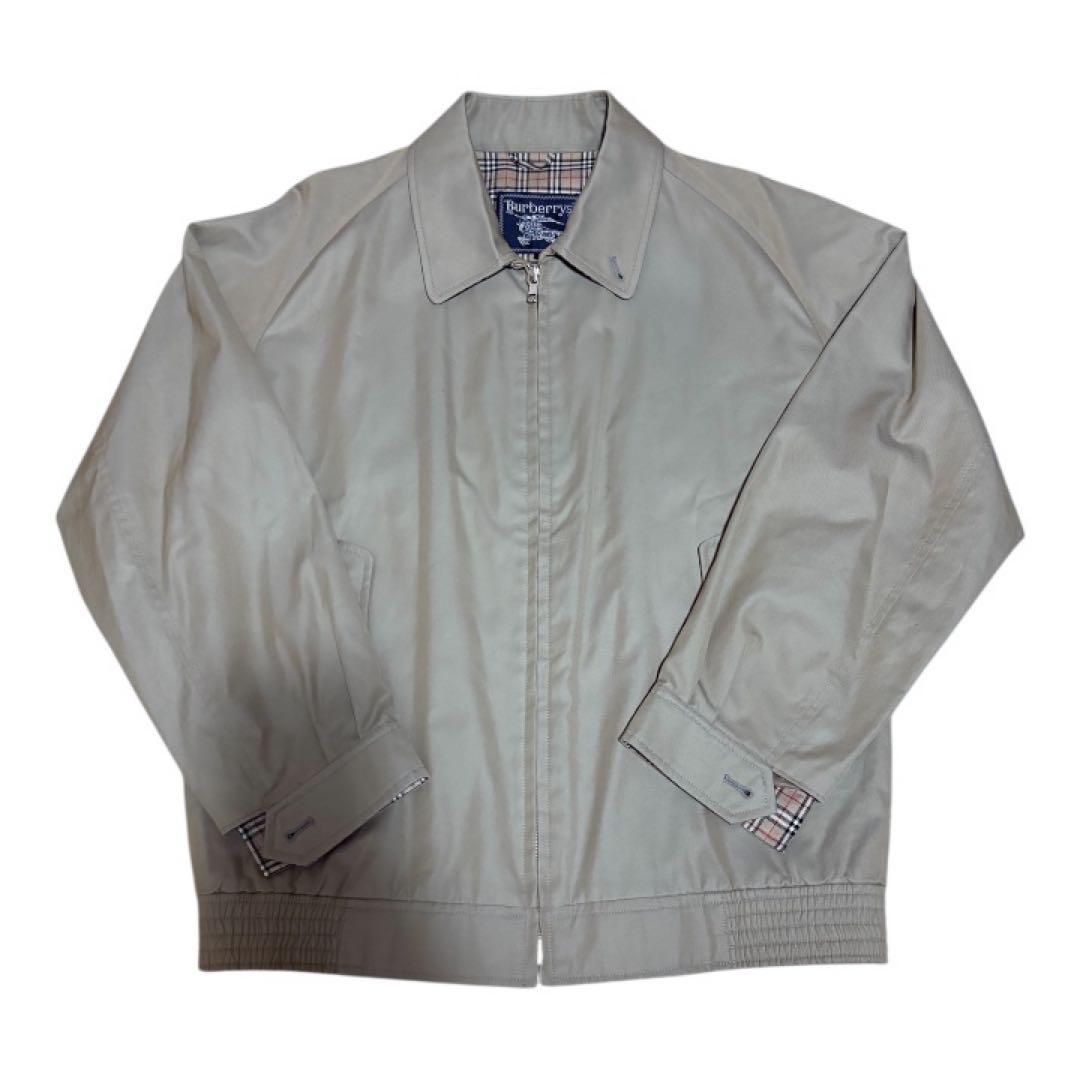 Burberrys 80s 90s 裏地ノヴァチェック スウィングトップ 玉虫