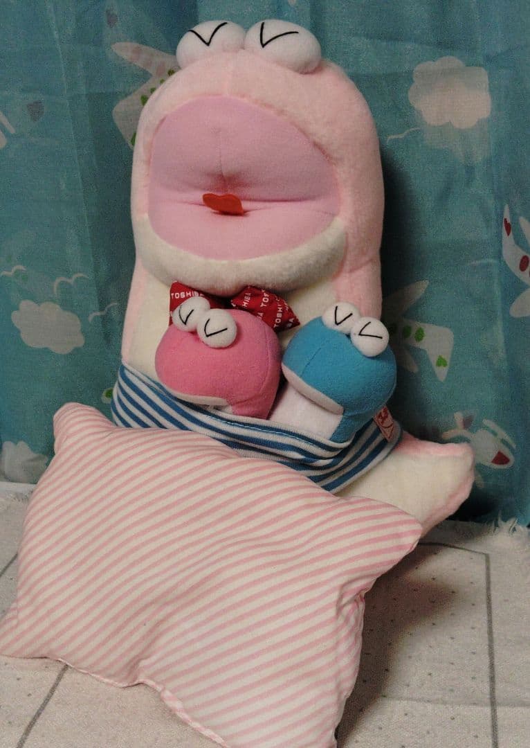 TOSHIBA 東芝　レトロ　ふぁーミー　ぬいぐるみ