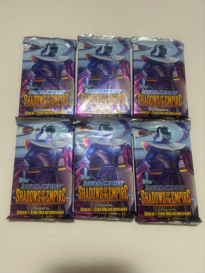 1996 Topps スターウォーズ シャドウズオブザエンパイア　6パック