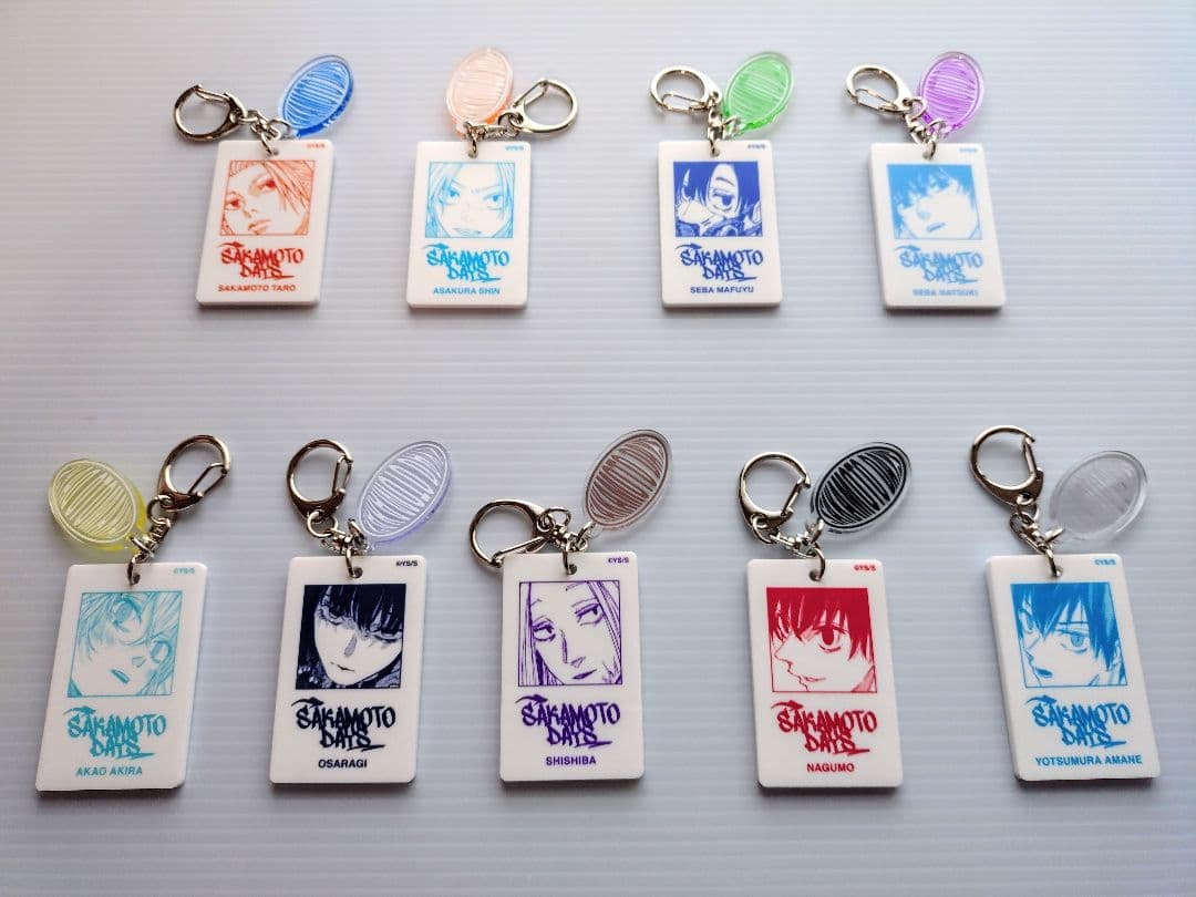 サカモトデイズ SAKAMOTO DAYS ホワイトアクリルキーホルダー - メルカリ