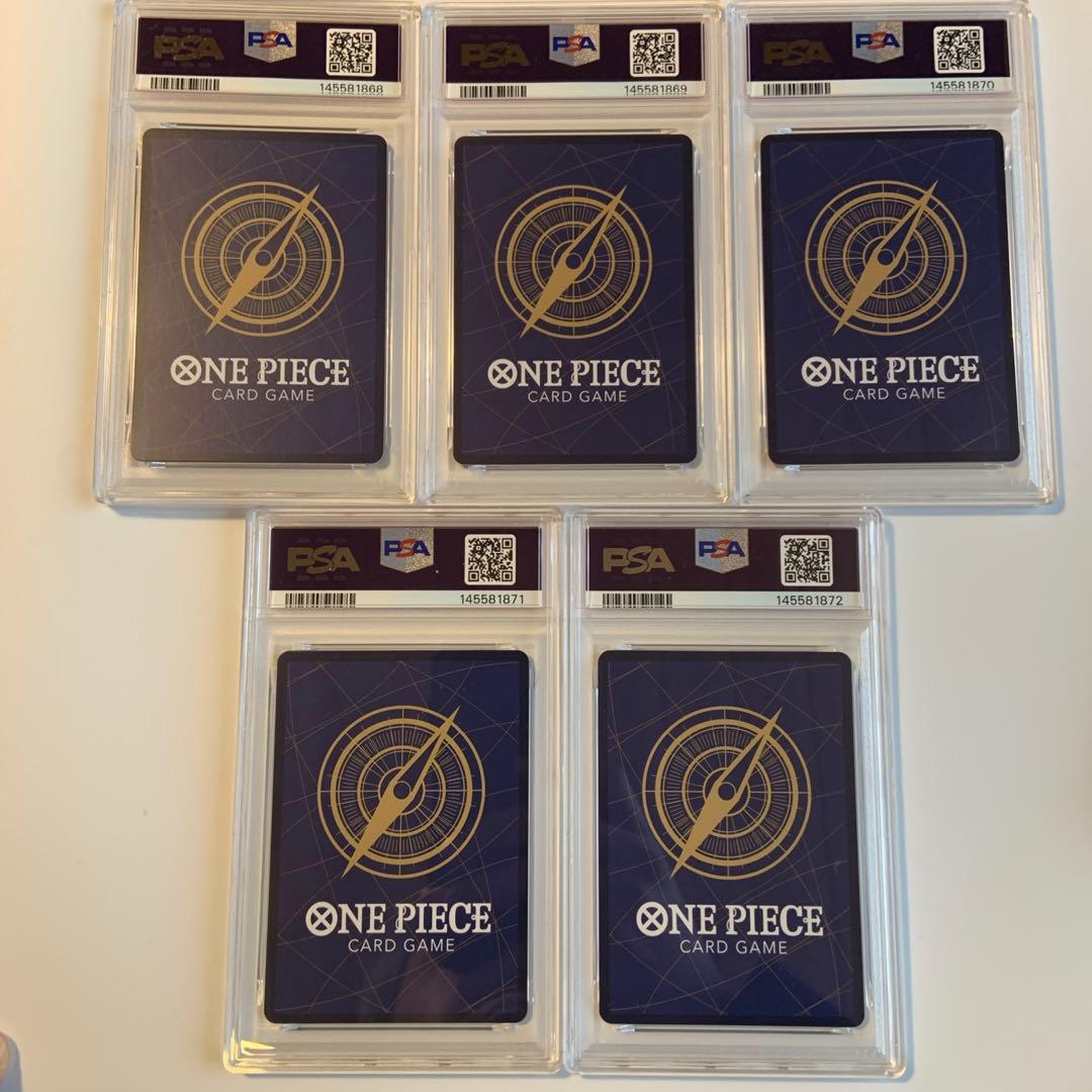 PSA10 5連番】ワンピース3rd anniversary - メルカリ