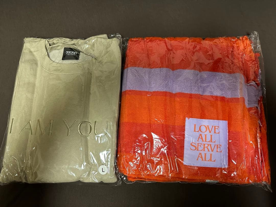 藤井風 LATTスウェット ブラウン Lサイズ パスタオル