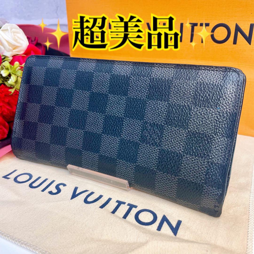 ✨超美品✨ ルイヴィトン ポルトフォイユ ブラザ ダミエ グラフィット 長財布