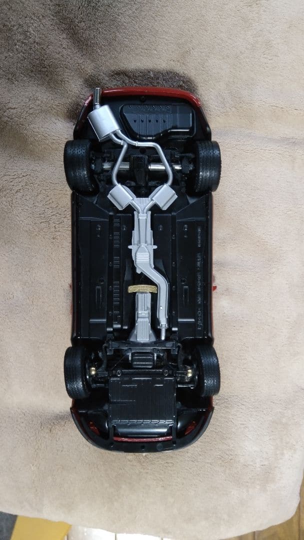 1/18 ミニカー改造 (京商)トヨタ スープラ(赤) - メルカリ