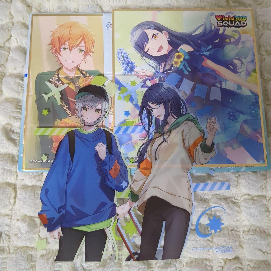 プロセカ 色紙 白石杏 東雲彰人 特典 - メルカリ