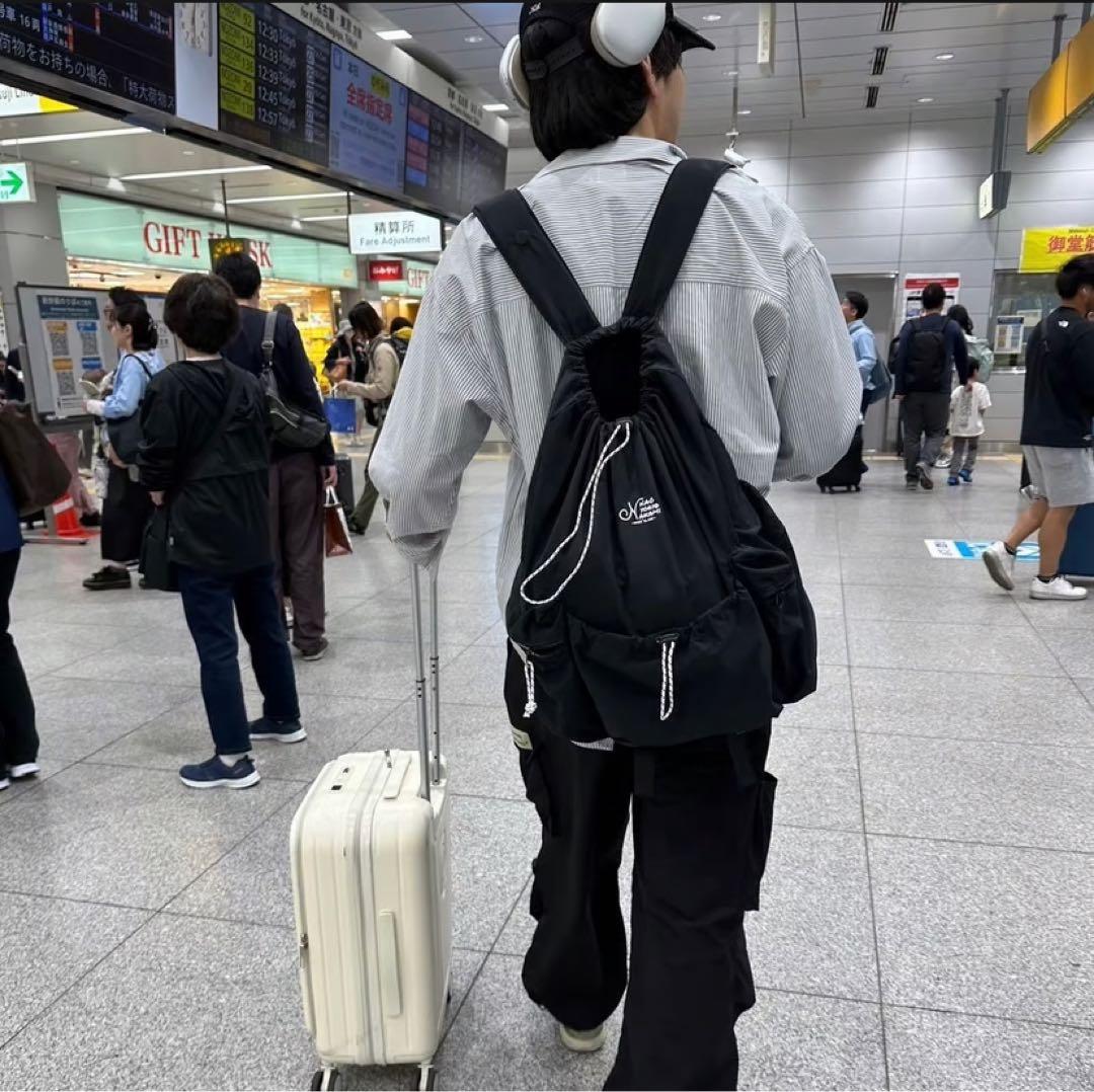 カオヨリナカミ2way nylon bag kaoyorinakami - メルカリ